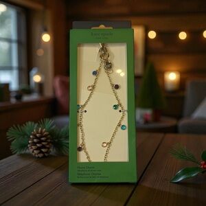 Kate Spade Multicolor Phone Charm (NWT)